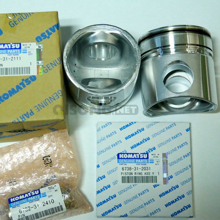 小松PC120-6挖掘機(jī)活塞6735-31-2110 4D102發(fā)動機(jī)四配套7790活塞組件(圖4) IMG_5630_proc.jpg